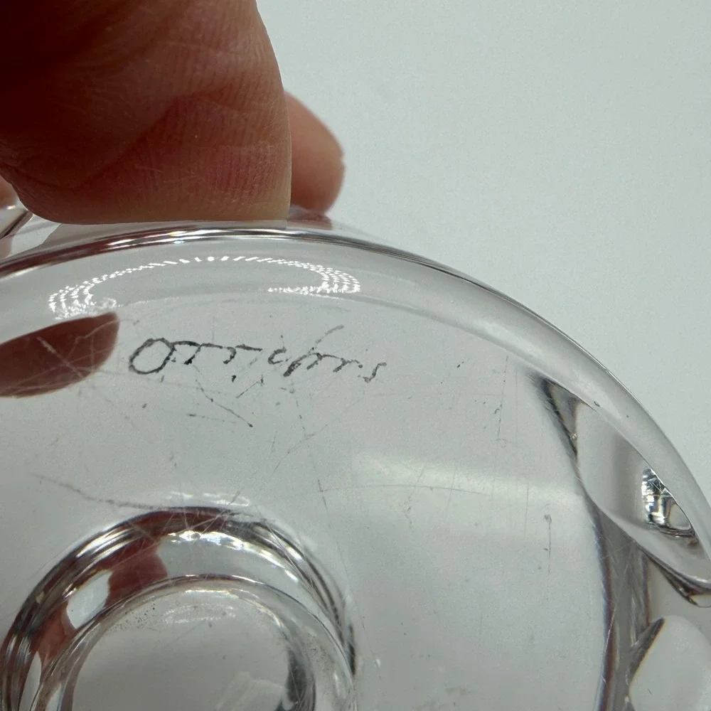 Orrefors Kostaboda orrefors signed